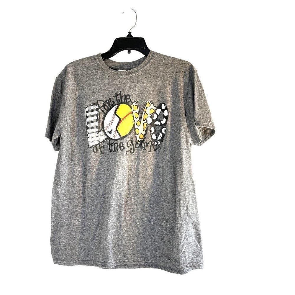 Gildan Softstyle Womens Short Sleeve Graphic T- Shirt Size L